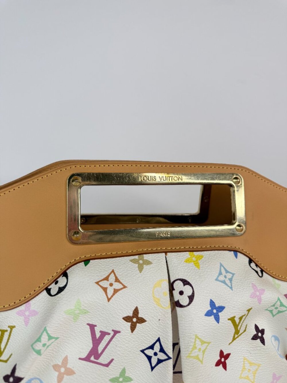 louis vuitton judy handbag monogram multicolor white - Picture 3 of 14